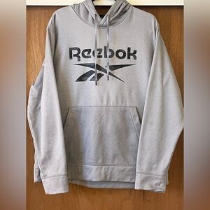Reebok Men's Hoodie in Light Gray